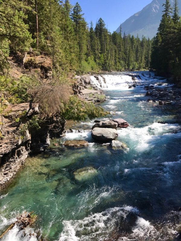 views of Glacier National Park