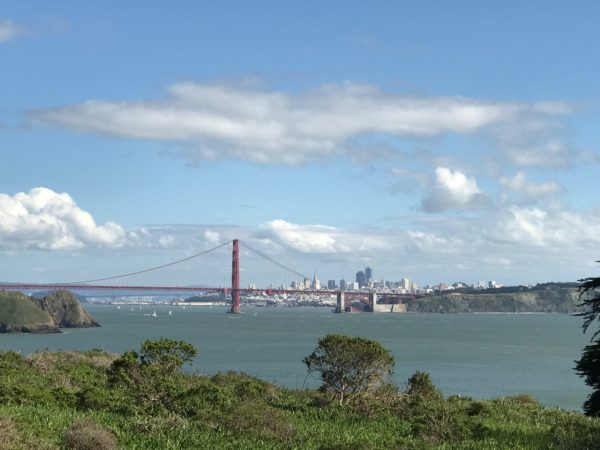 a sunny day in San Francisco