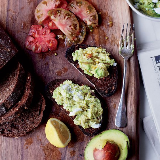 GoatCheese and Avocado Toast