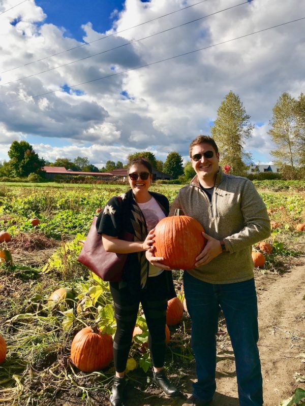 visit to the pumpkin patch