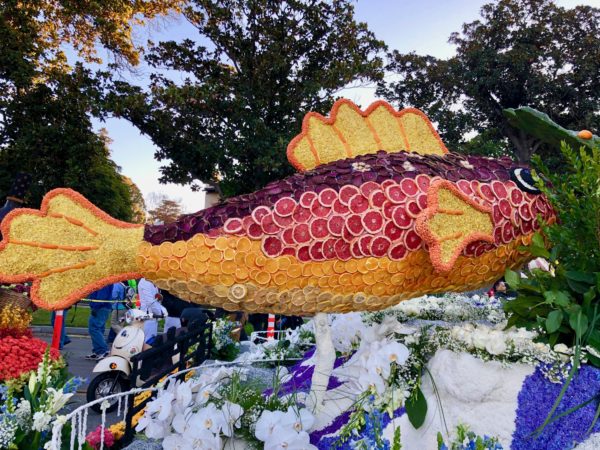 floats at the Rose Parade