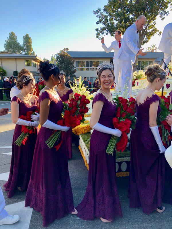 floats at the Rose Parade