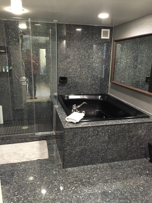 What is it like to stay in a Presidential Suite? #Hyatt #marblebath