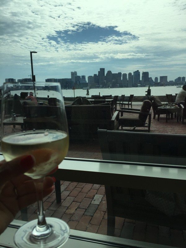 View of Downtown Boston from the Hyatt Boston Harbor