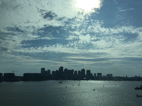 View of Boston from the Hyatt Boston Harbor