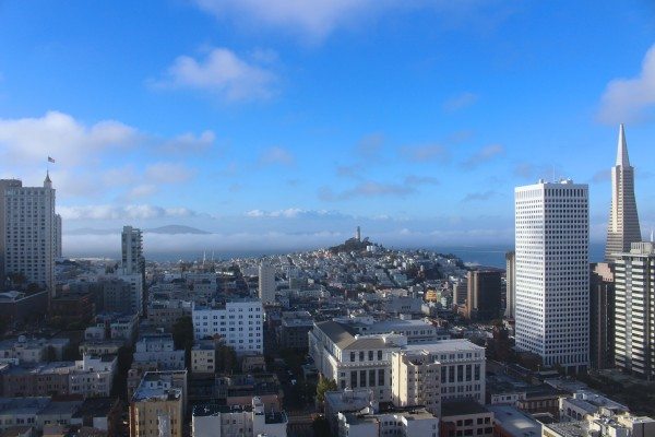 View from the 34th Floor Grand Hyatt San Francisco