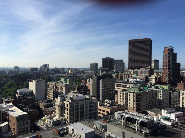 View of Boston What is it like to stay in a Presidential Suite? #Hyatt #Boston