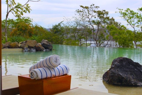 view of a gorgeous swimming pool