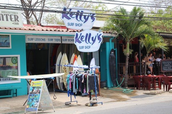 Kelly's Surf Shop, Tamarindo, Cost Rica