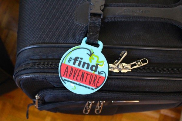 find adventure luggage tags