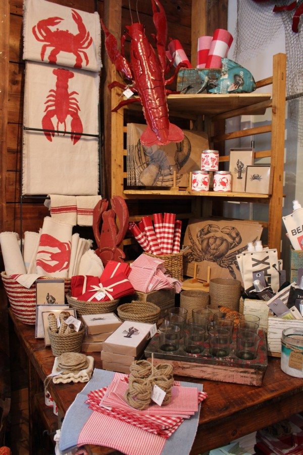 Adorable lobster dinner display