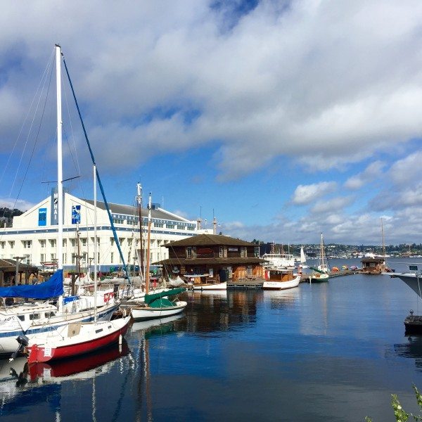 Boats on Lake Union