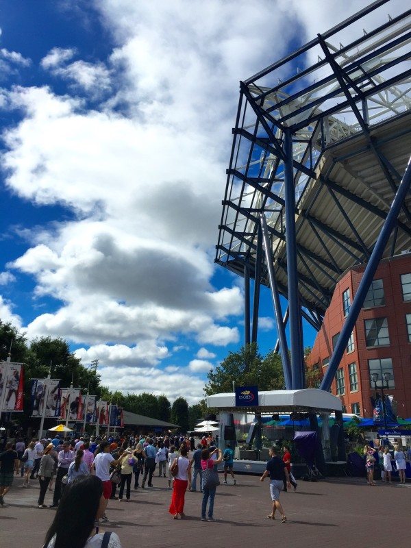 Grounds of the Billie Jean King Tennis Center at the US Open - New York