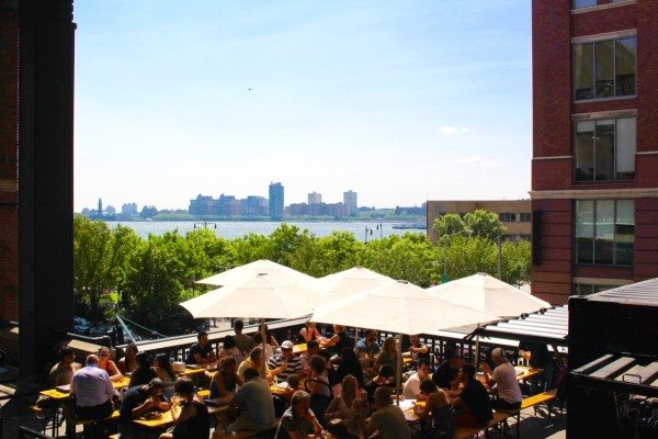 On the porch at Terroir High Line