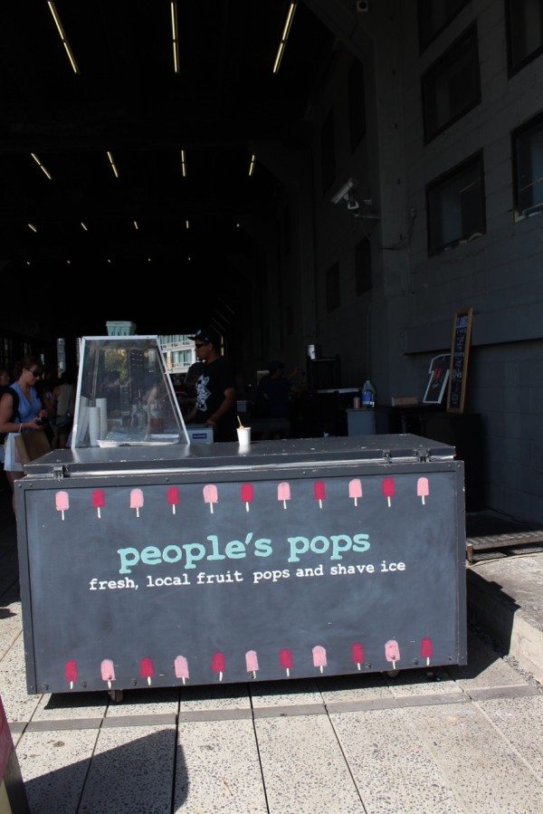 Frozen pops on the High Line