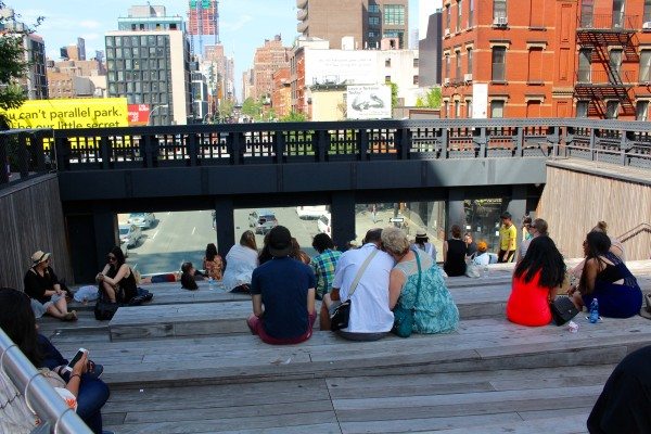 The view from the High Line