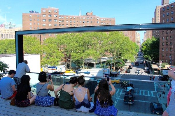 The view from the High Line