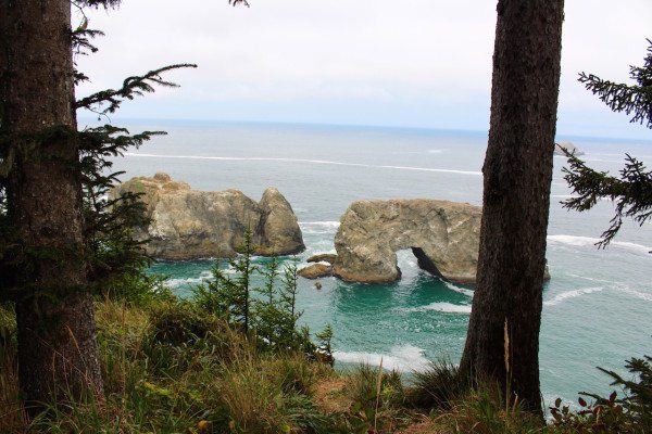 The arch on the Oregon Coast.