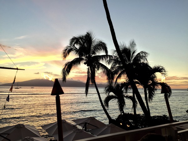 A Maui sunset