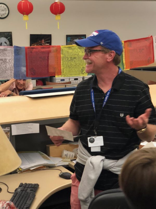 tour of the LA Times