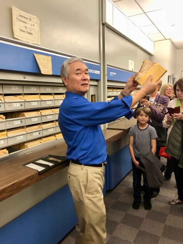 tour of the LA Times