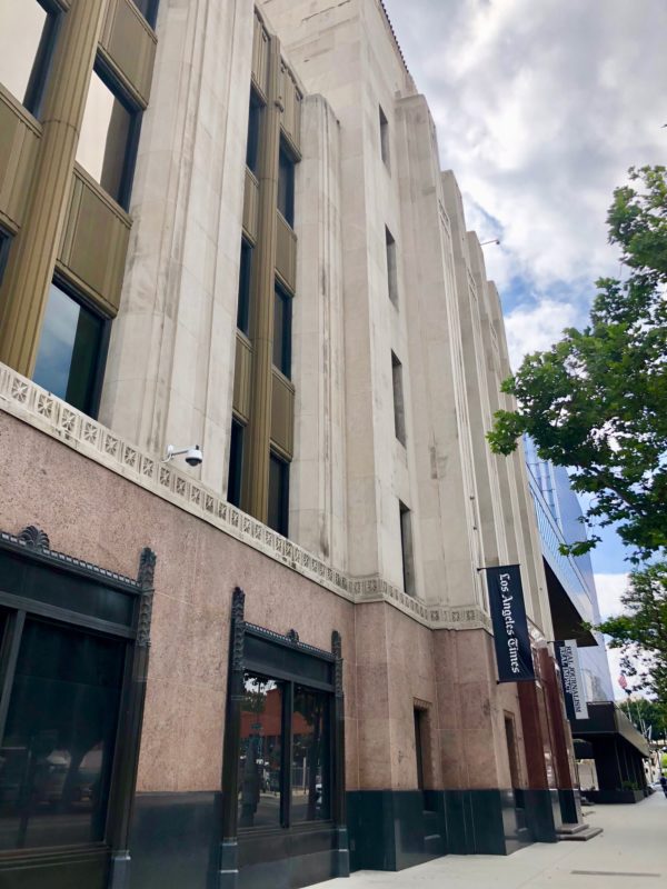 tour of the LA Times