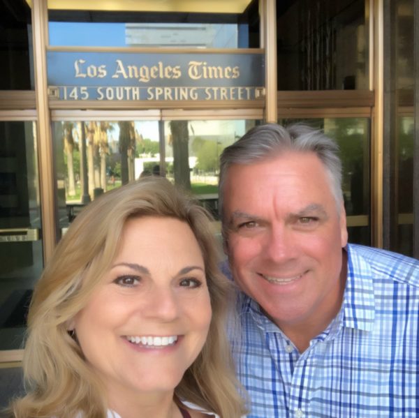 tour of the LA Times