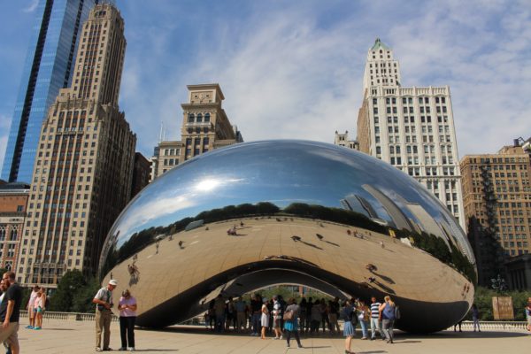trip to Chicago Cloud Gate - "The Bean"