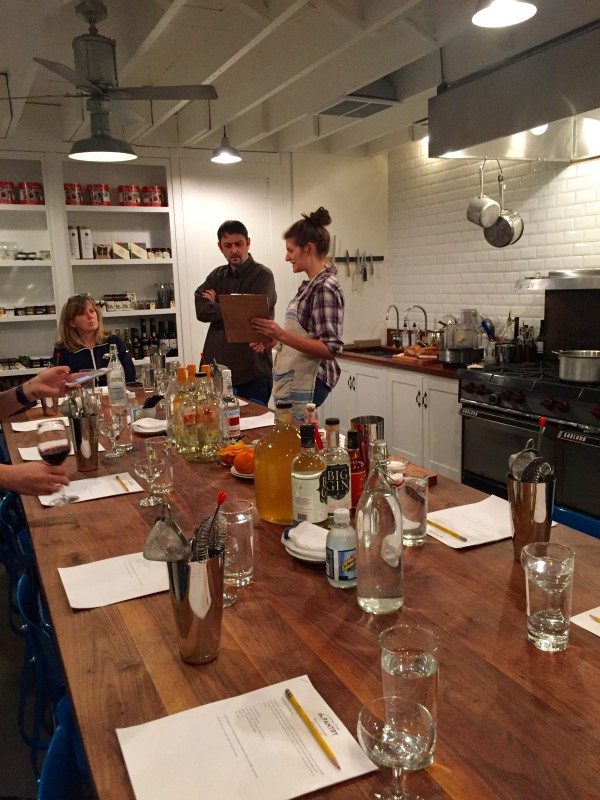 the Pantry handcrafted cocktails class