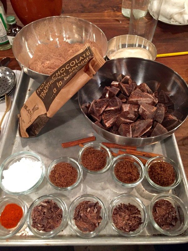 Mexican Hot Chocolate ingredients