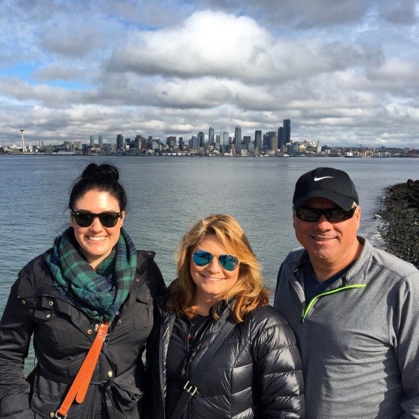 View of downtown Seattle from West Seattle