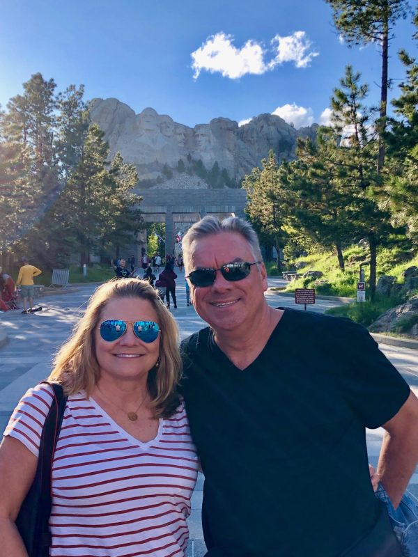 Empty Nesters visit Mount Rushmore