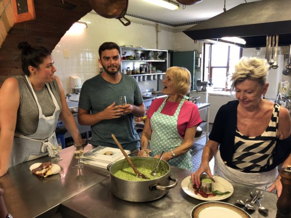 Italian cooking class