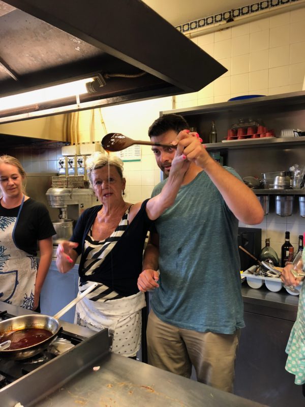 Italian cooking class