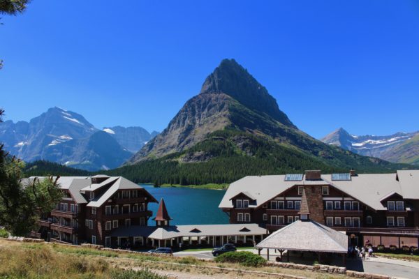 views of Glacier National Park