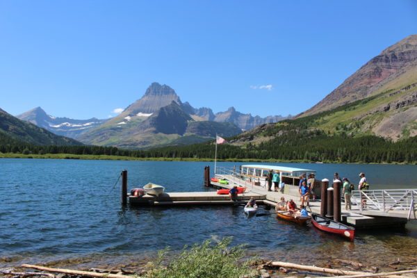 views of Glacier National Park