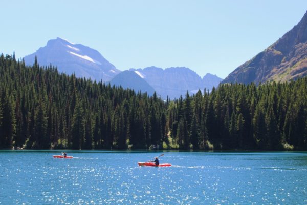 views of Glacier National Park