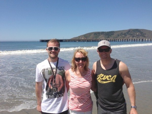 Smart boys! Derek, Leslie, Trevor