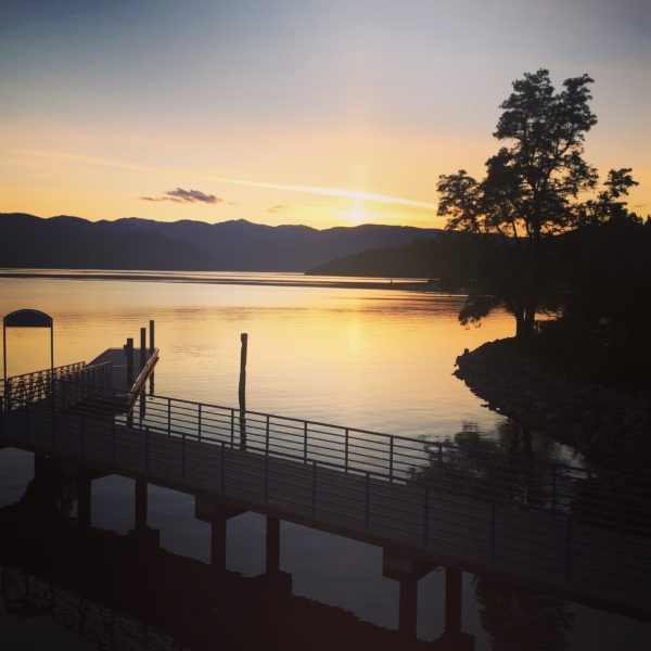 Lake Chelan sunset