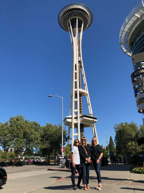 be a tourist at the Space Needle