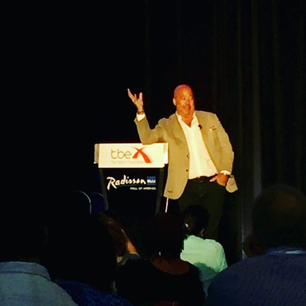 Andrew Zimmern at TBEX in Minneapolis