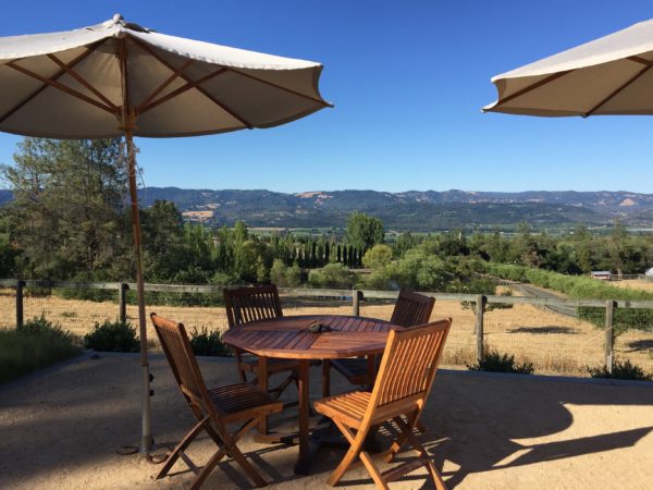 view from Long Meadow Ranch