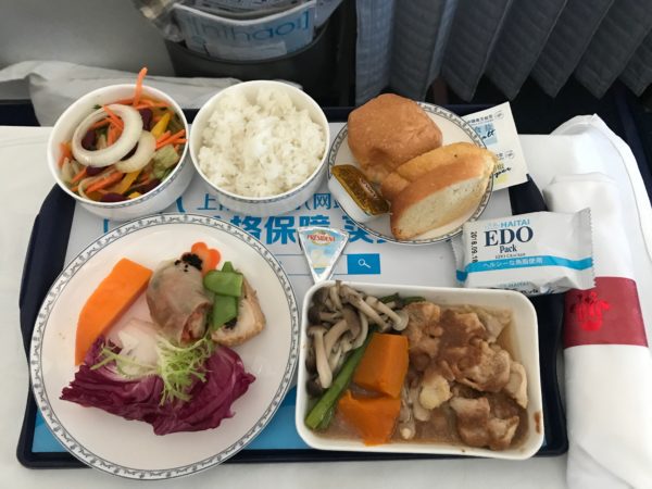 Ten reasons to visit Thailand and a tray of lunch on China Southern Airlines. 