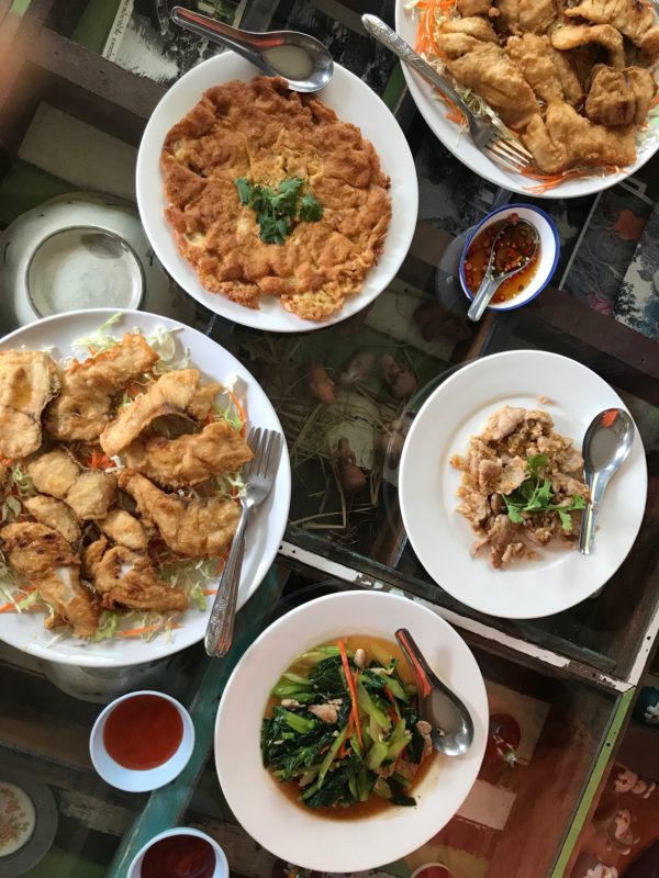 A Thai feast is one of the ten reasons to visit Thailand.