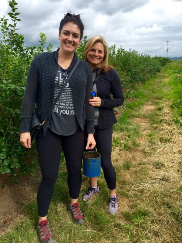 blueberry picking in Seattle