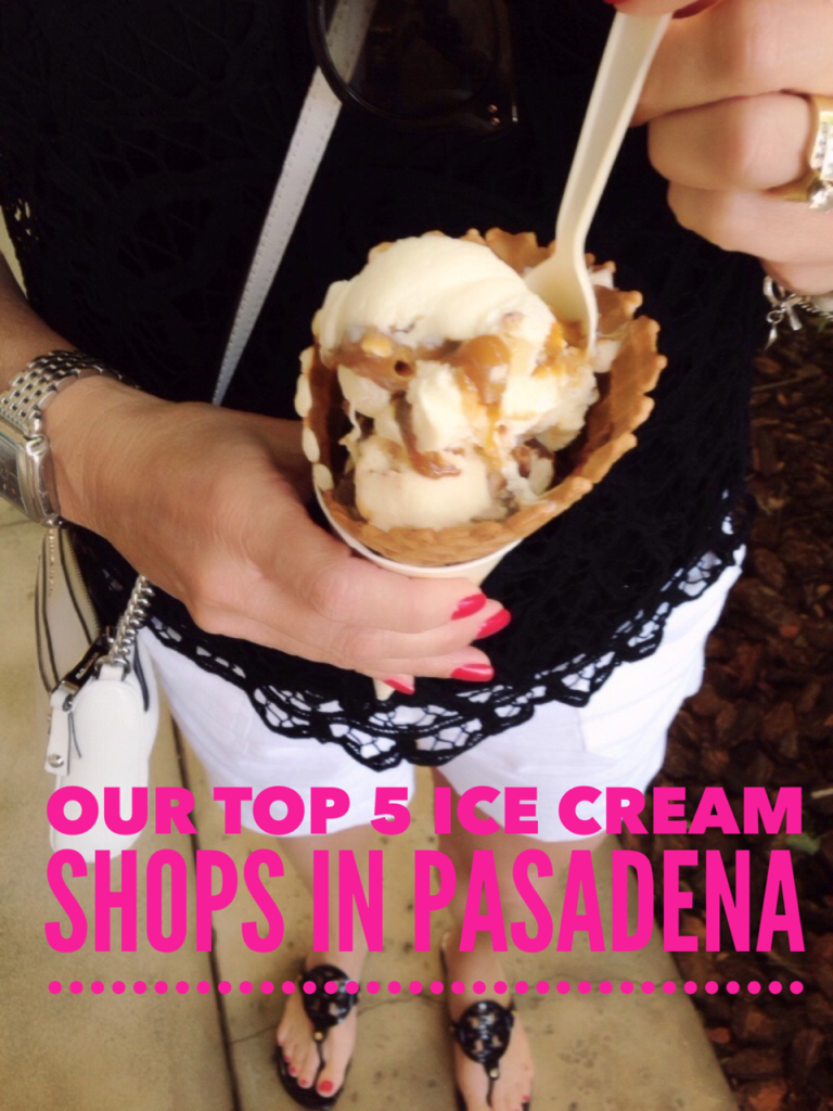 top 5 ice cream shops in Pasadena