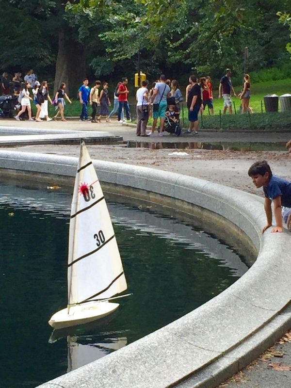 a walk through Central Park