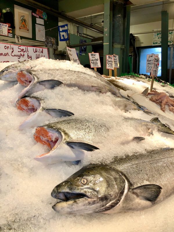 fish at Pike Place Fish Market