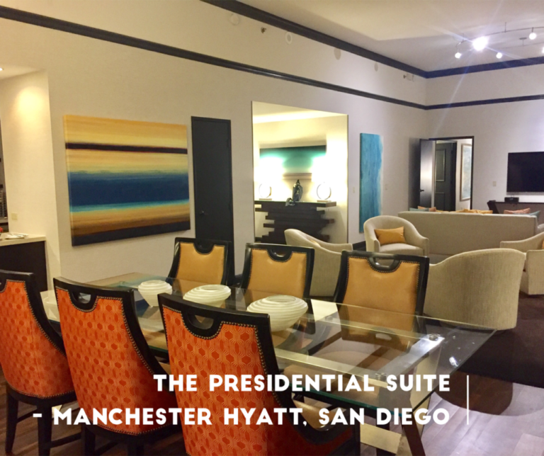 stay in a Presidential Suite