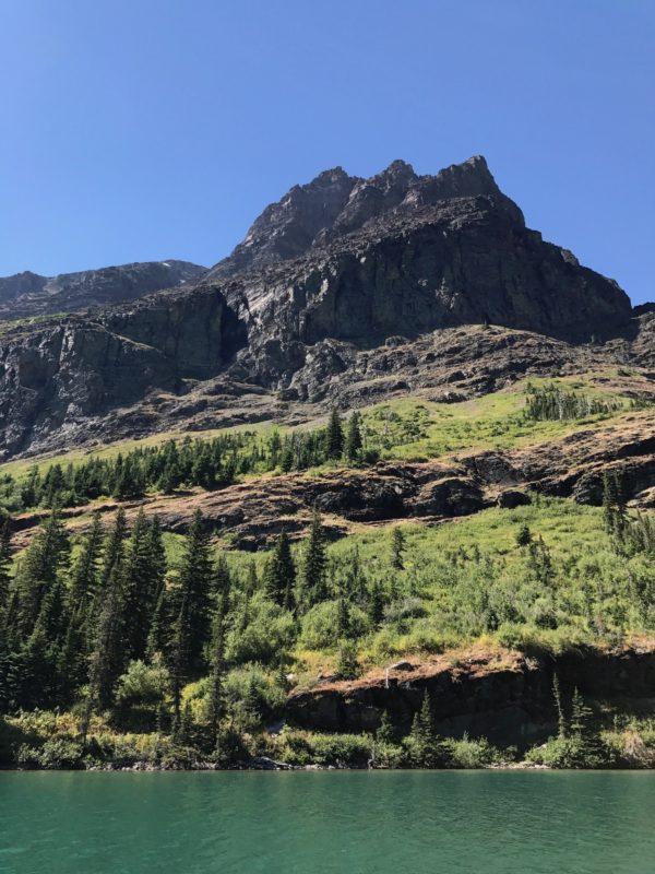 views of Glacier National Park